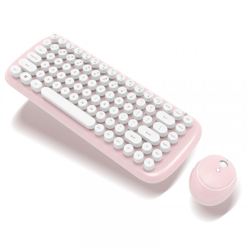 Candy 系列 - 粉色 鍵盤連滑鼠套裝 - 糖果歀系列
