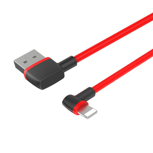 1M, L-Shape USB Lightning Cable 