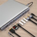 uHUB 11+ 11 合 1 多媒體 USB-C Hub (雙HDMI、MST 多螢幕獨立擴展 和 USB-PD 100W)