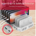 160W 10-Port USB Smart Charging Station																						